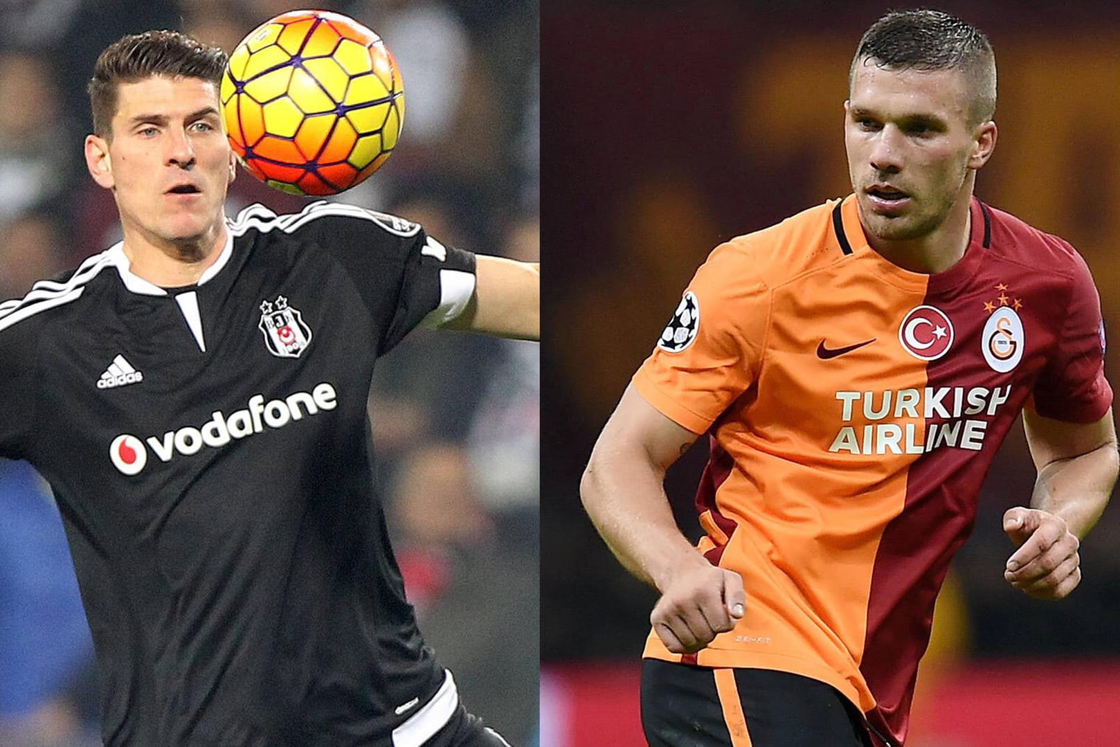 Für Mario Gomez (li.) und Lukas Podolski hat sich das Türkei-Abenteuer bislang gelohnt.