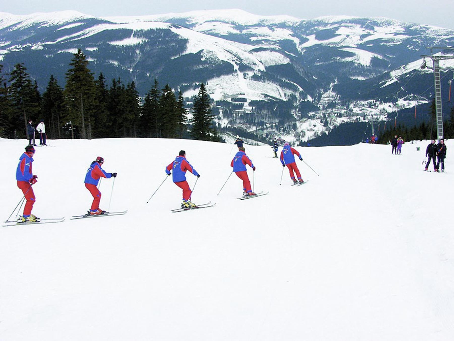 26 Pistenkilometer haben die Skigebiete Tschechiens zu bieten.