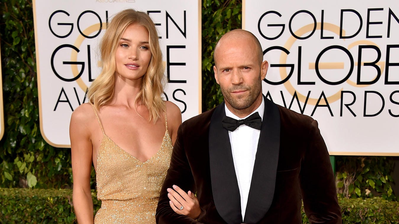 Seit fünf Jahren sind sie ein Paar. Jetzt haben sich Rosie Huntington-Whiteley und Jason Statham verlobt.