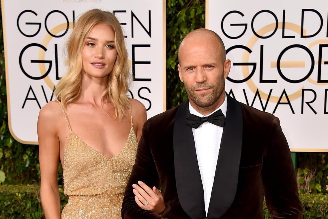 Seit fünf Jahren sind sie ein Paar. Jetzt haben sich Rosie Huntington-Whiteley und Jason Statham verlobt.