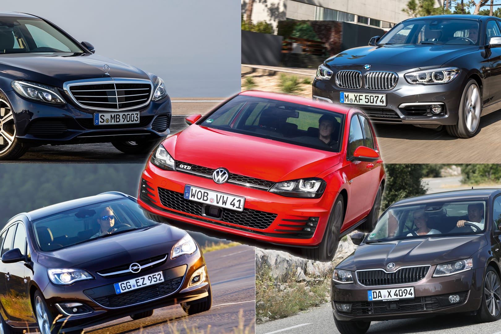Die meistverkauften Modelle der Autohersteller 2015.