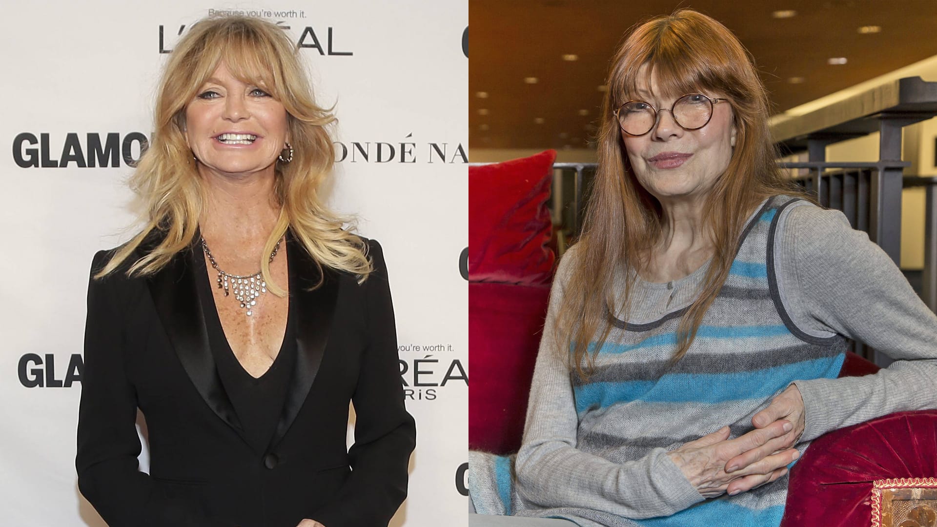 Jeder will aussehen wie Goldie Hawn. Kaum zu glauben, dass die Schauspielerin schon 71 Jahre alt ist. Auch Katja Ebstein wurde 1945 geboren. Doch ihre Brille lässt die Sängerin wesentlich älter aussehen als die Mutter von Kate Hudson.