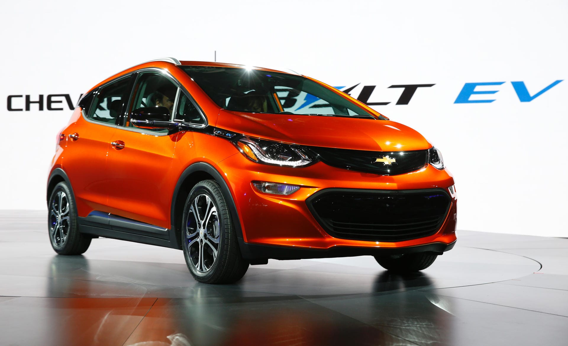 The Chevrolet Bolt EV - kompaktes Elektroauto könnte auch als Opel kommen.