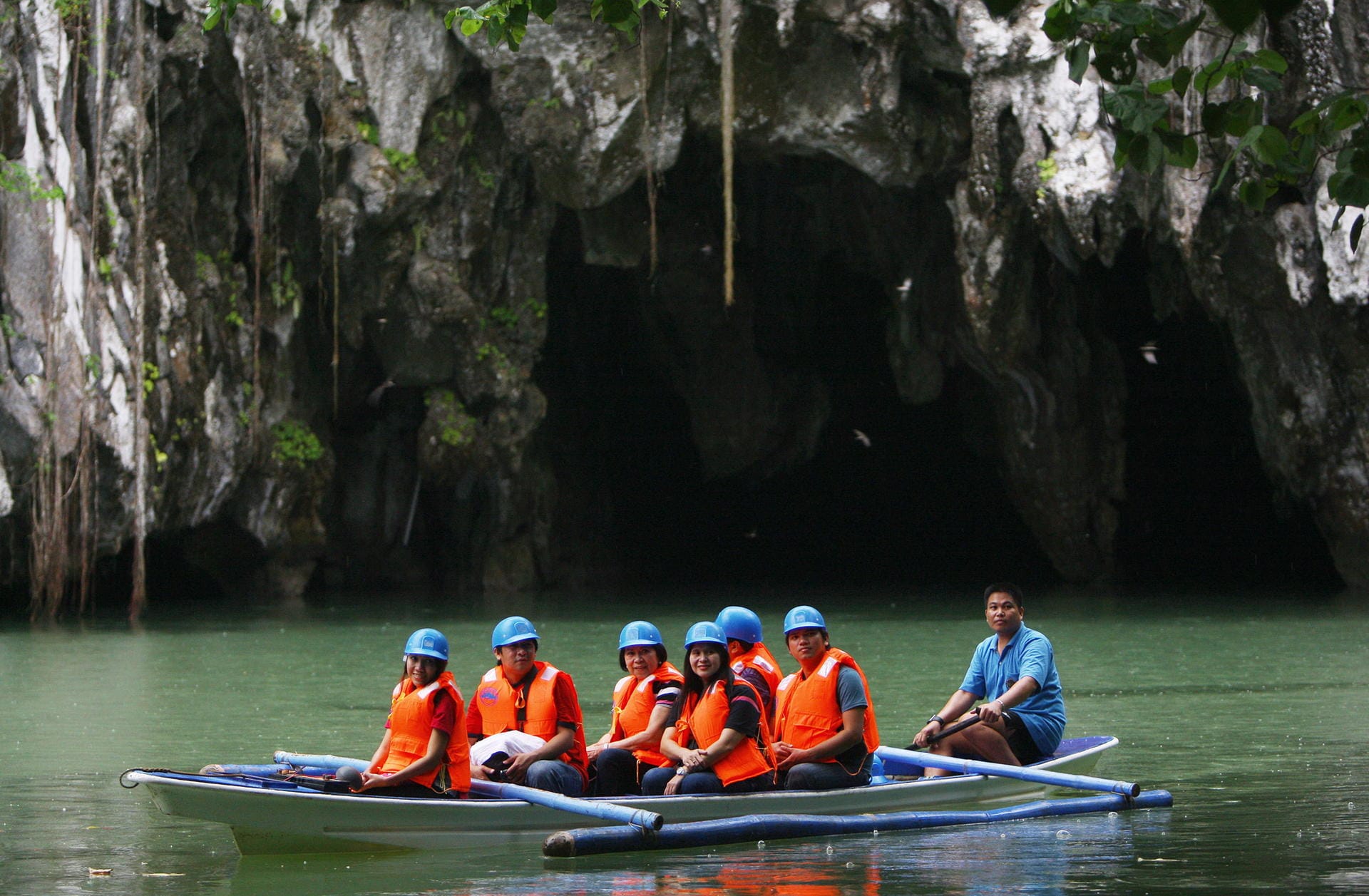Der "St. Pauls Underground River" ist im "Puerto Princesa Subterranean River National Park" zu finden.