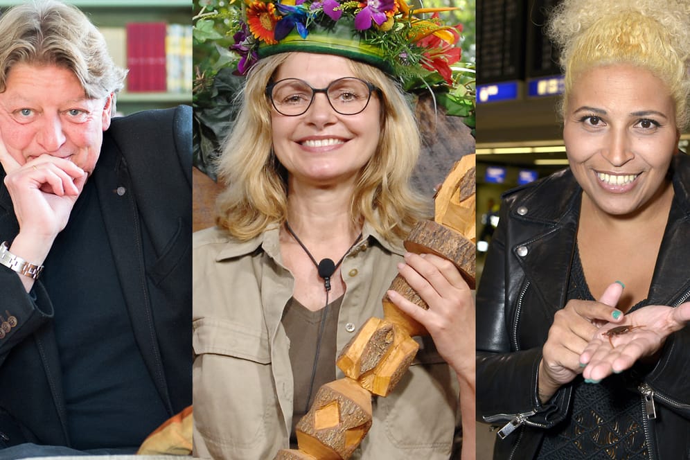 Die Dschungel-Stars Walter Freiwald, Maren Gilzer und Patricia Blanco (v. li.).