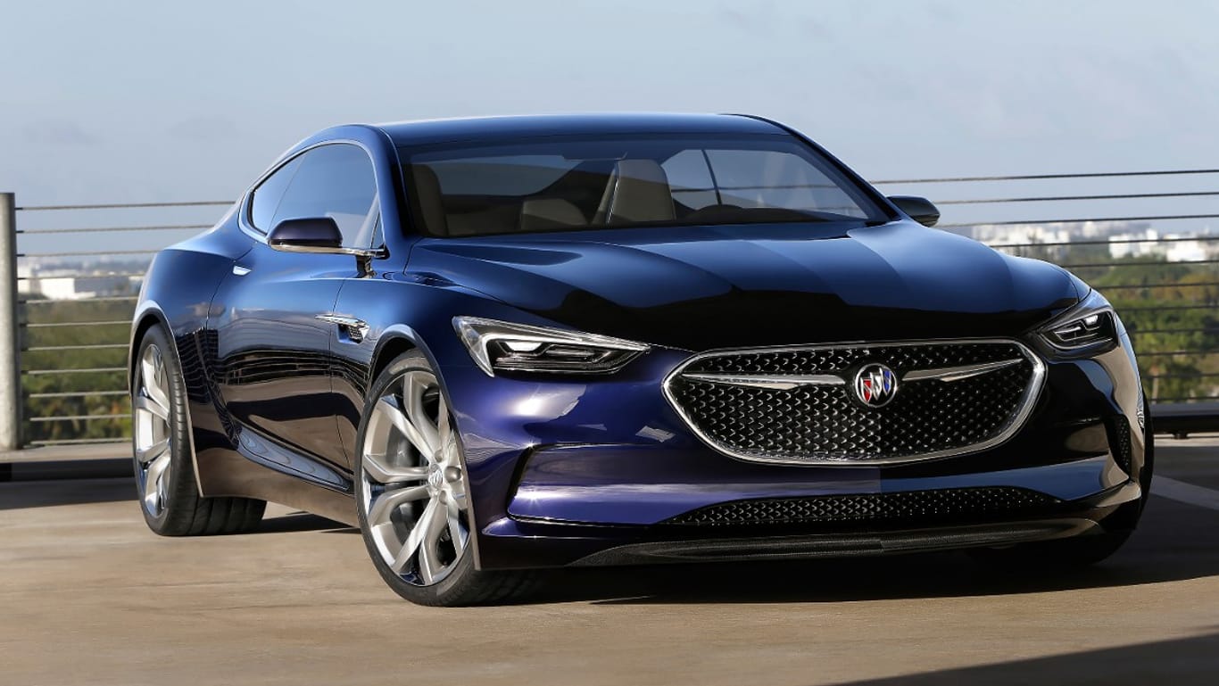 Der Buick Avista Concept wäre auch ein schöner Opel Calibra.