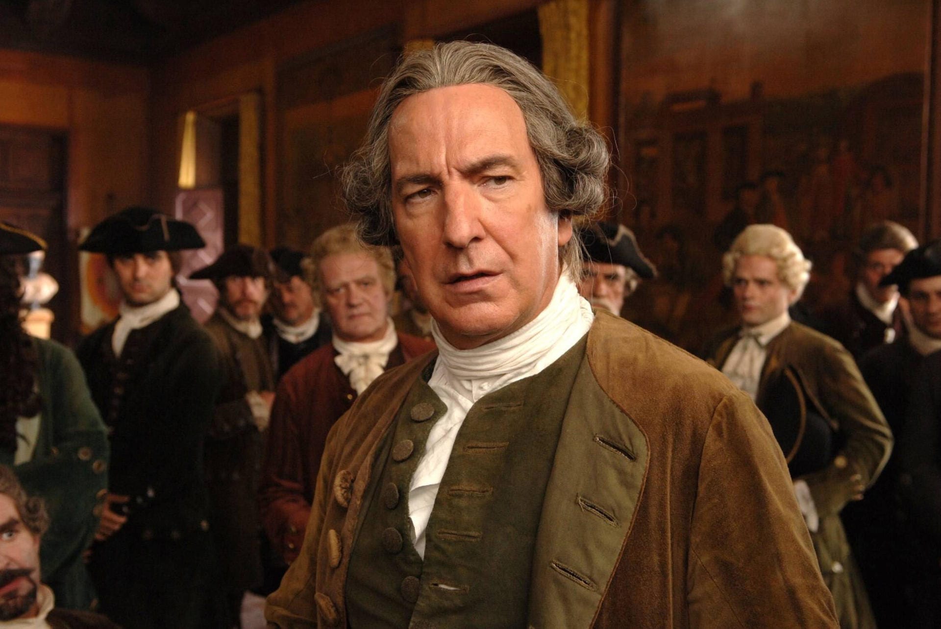 2006 verkörperte Rickman in "Das Parfum" die Rolle des Antoine Richis.