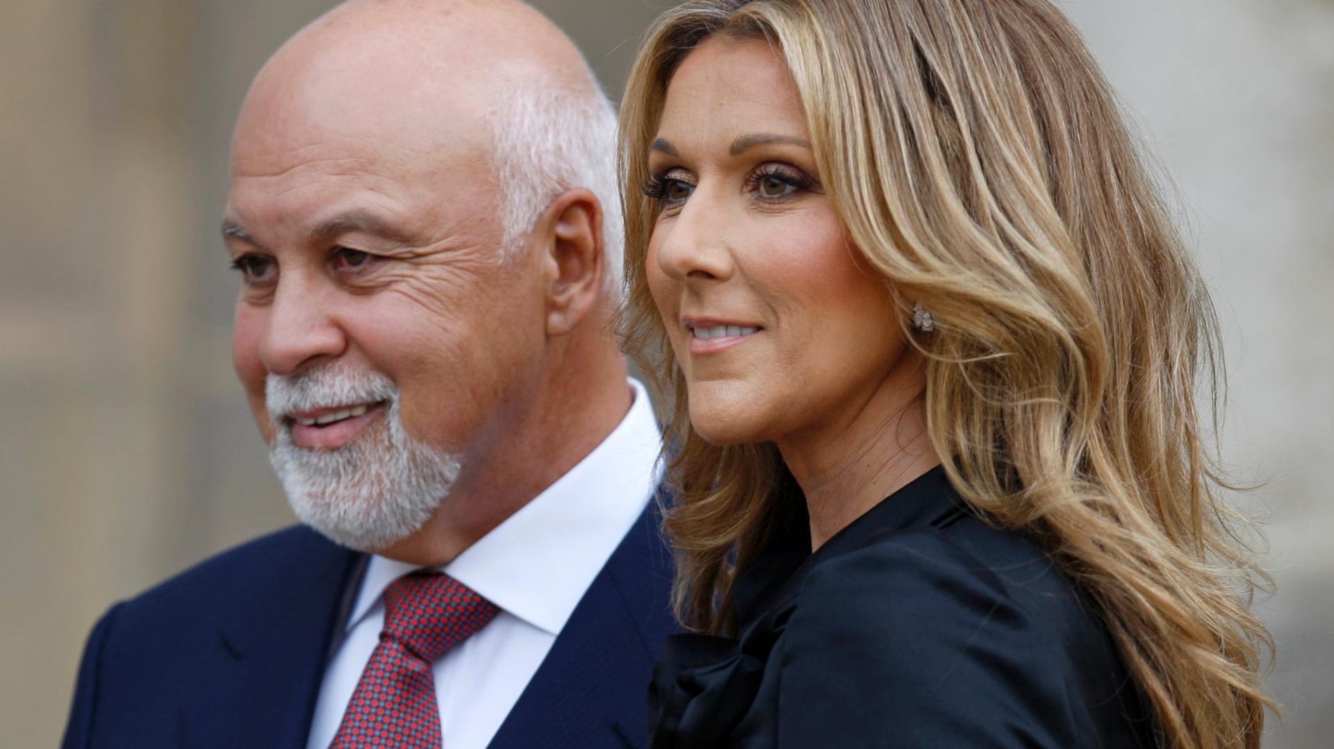 René Angélil und Céline Dion.