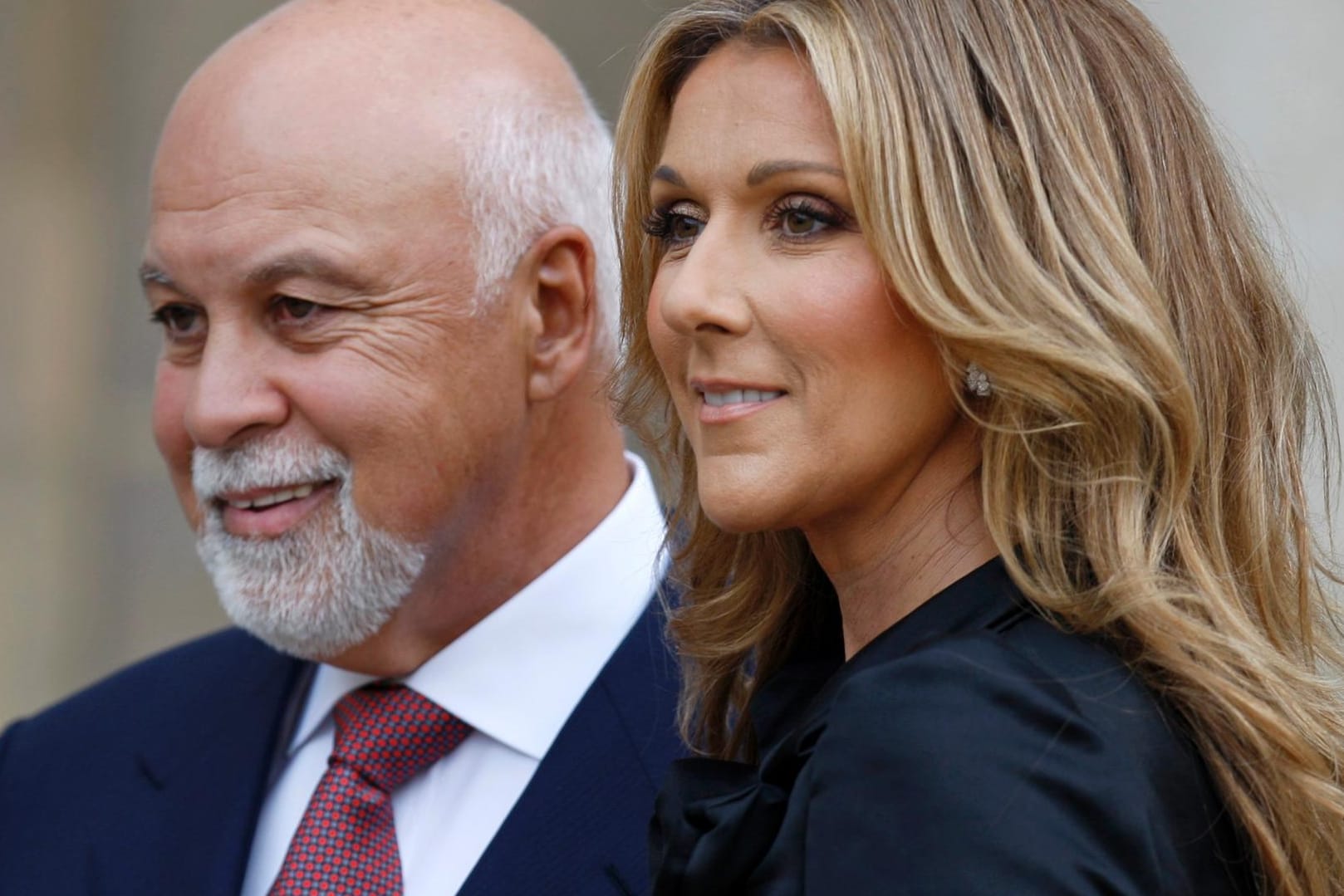 René Angélil und Céline Dion.