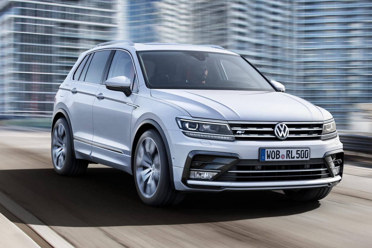 Der neue VW Tiguan - hier im sportlichen R-Line-Trimm.