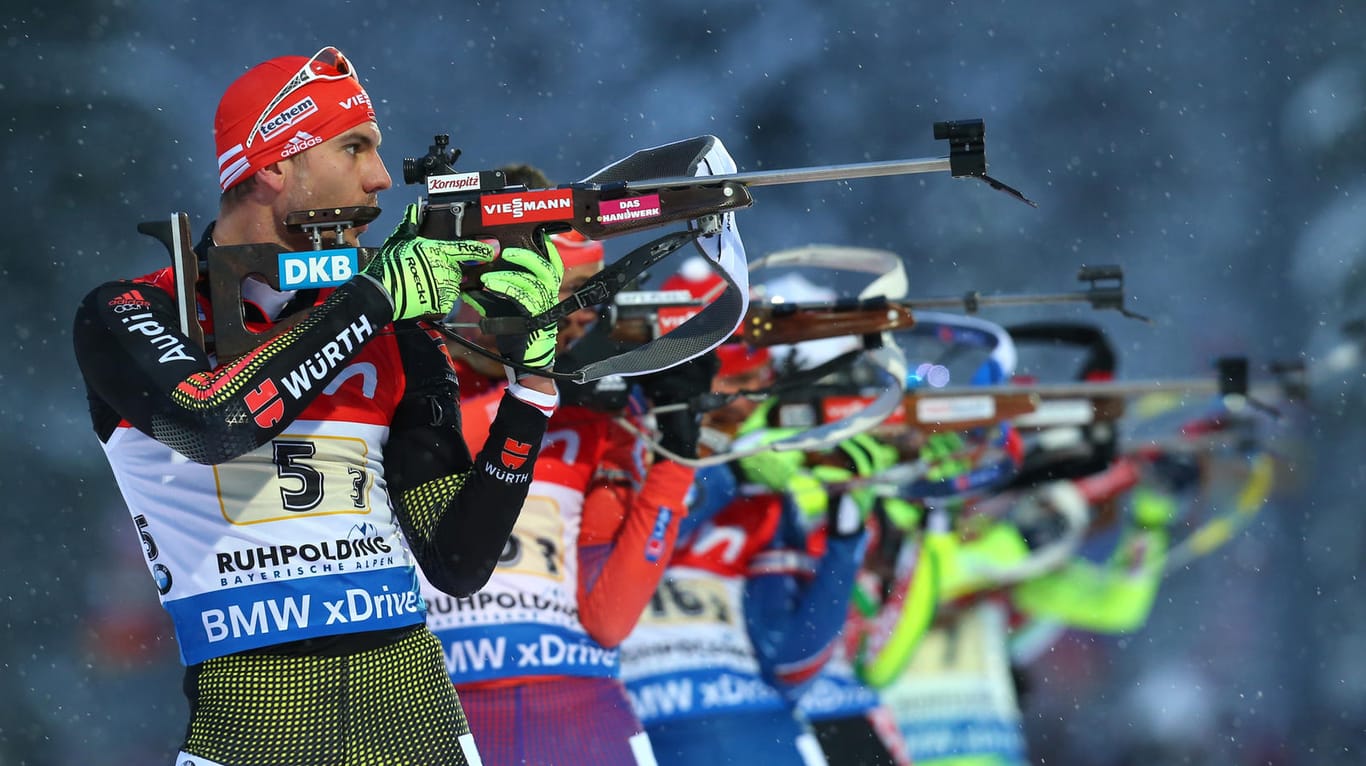 Deutschlands Biathlon-Routinier Arnd Peiffer.