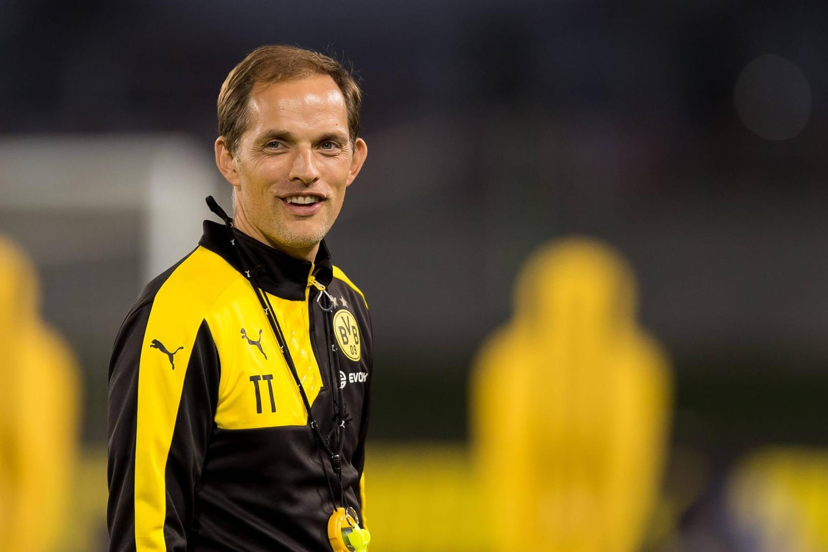 BVB-Trainer Thomas Tuchel ist mit seinem aktuellen Personal zufrieden, will aber einen breiteren Kader.