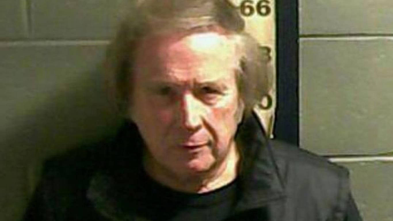 Don McLean nach seiner Verhaftung am Montagmorgen.