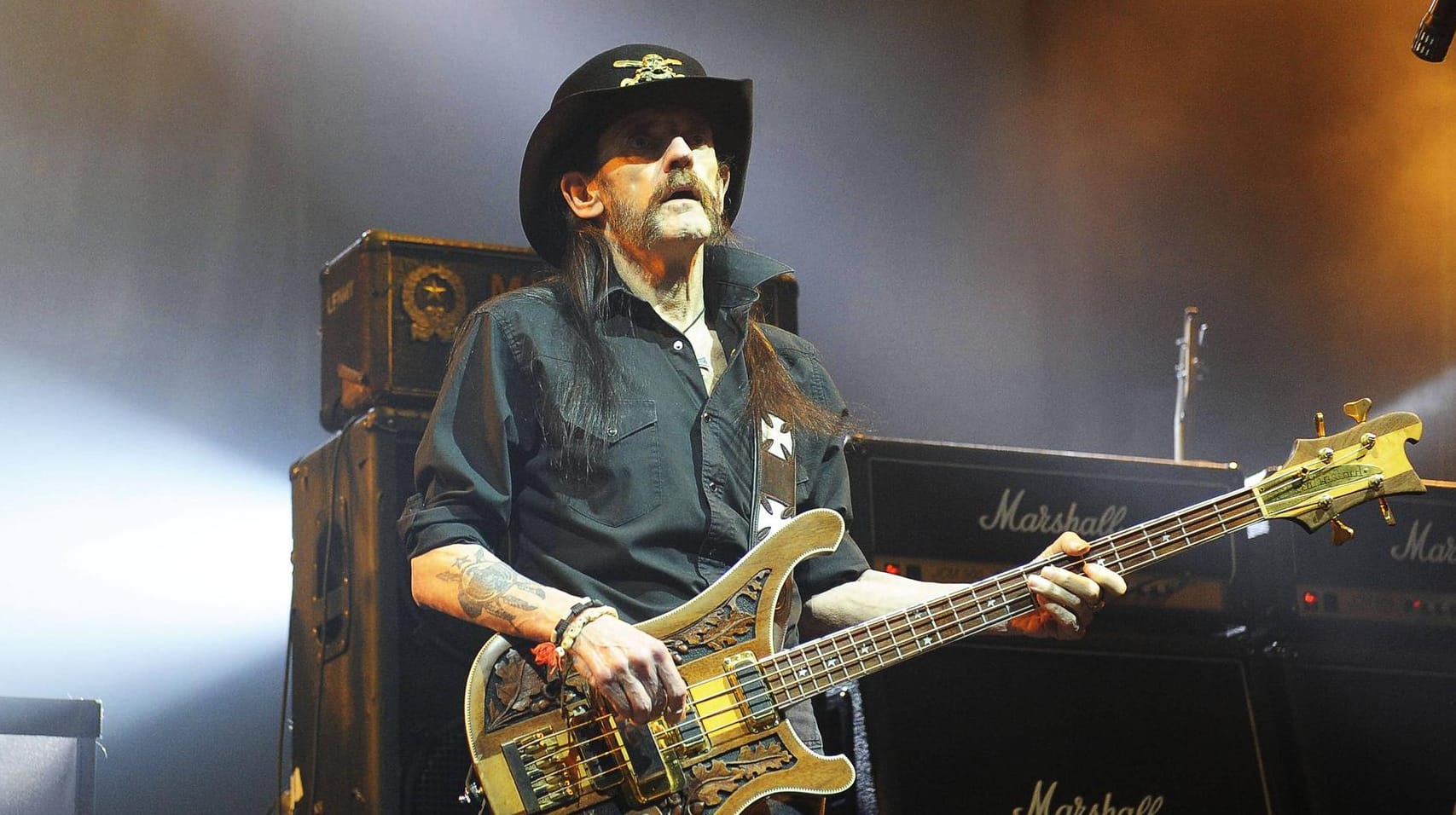 Lemmy Kilmister stand noch bis kurz vor seinem Tod auf der Bühne.