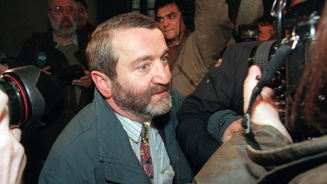 Der ehemalige DDR-Anwalt und frühere Vorsitzende des Demokratischen Aufbruchs Wolfgang Schnur im Jahr 1996.