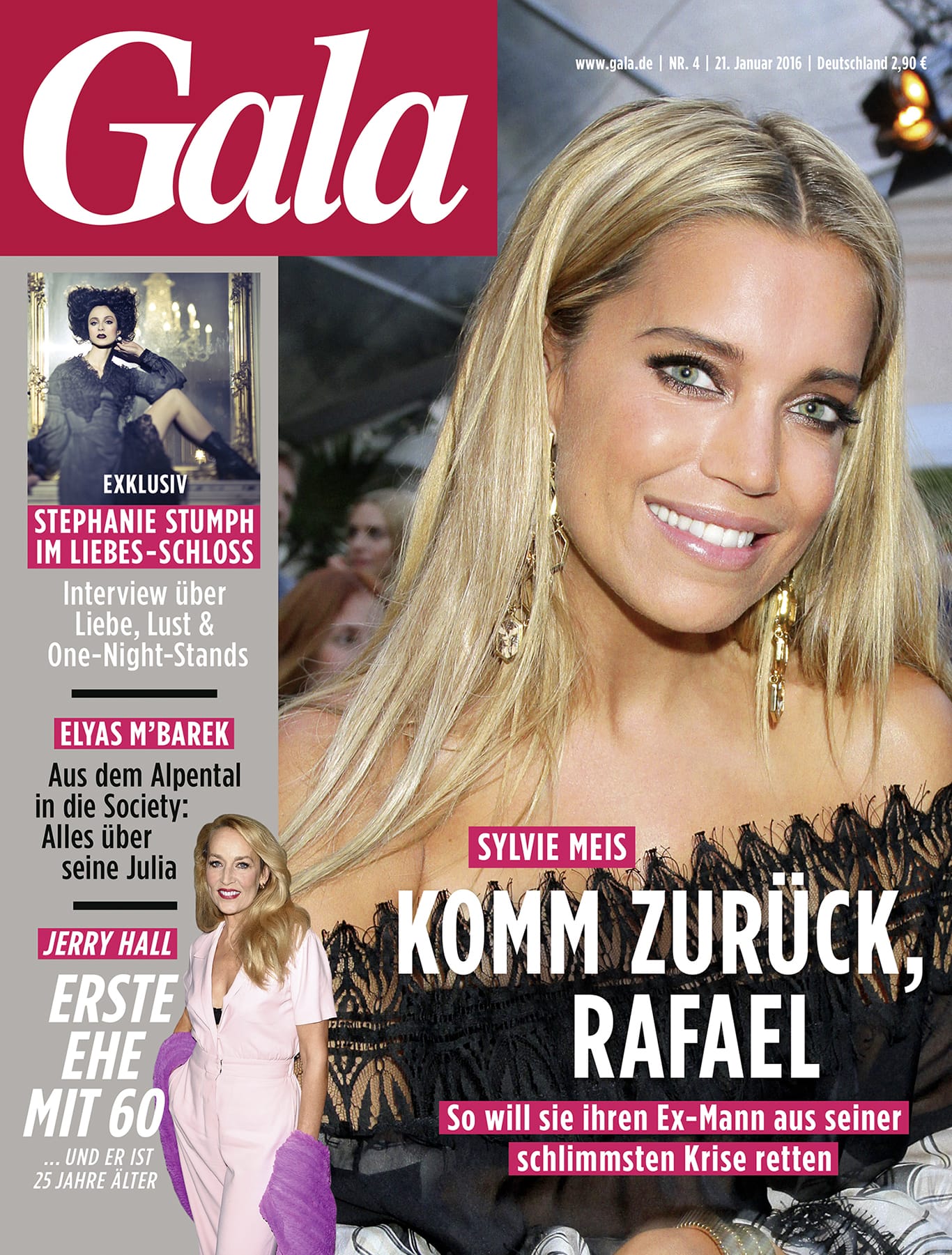 Auf dem Cover der aktuellen "Gala"-Ausgabe sieht man ein weiteres Bild aus dem Fotoshooting mit Stumph (oben links).