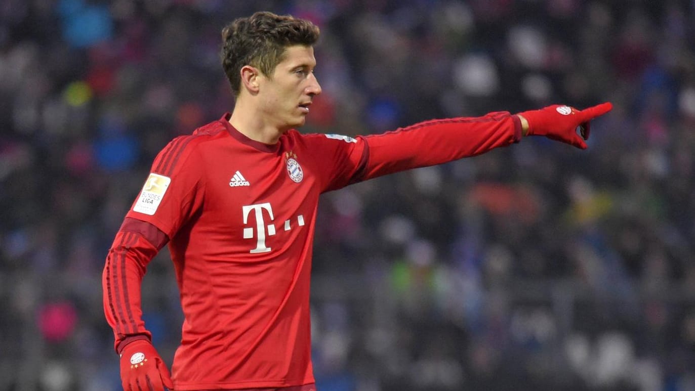 Blickt selbstbewusst dem Rückrunden-Auftakt entgegen: Bayern-Torjäger Robert Lewandowski. Blickt selbstbewusst dem Rückrunden-Auftakt entgegen: Bayern-Torjäger Robert Lewandowski.