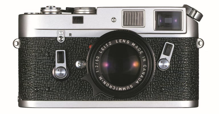 Großer Name, kleiner Wert: Diese Leica M4 ist nur wenige hundert Euro wert. Einige Modellvarianten, etwa die Armeeausführung in tarngrün, ist dagegen begehrt: Sammler zahlen bis zu 15.000 Euro für eine Kamera in fabrikneuem Zustand.