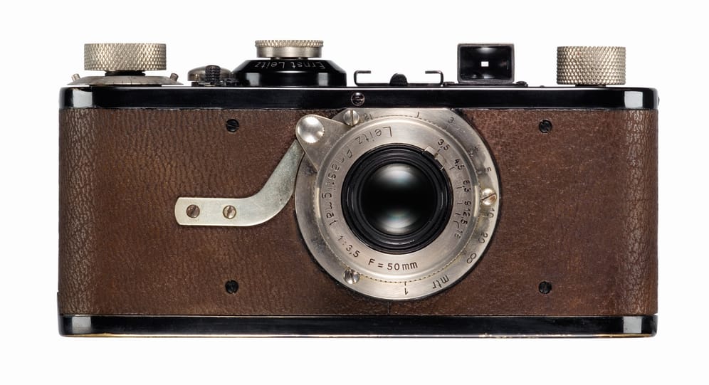 Seltene Rarität: Die Leica I Anastigmat aus dem Jahr 1925 kostet am Sammlermarkt heute 15.000 bis 20.000 Euro oder mehr.