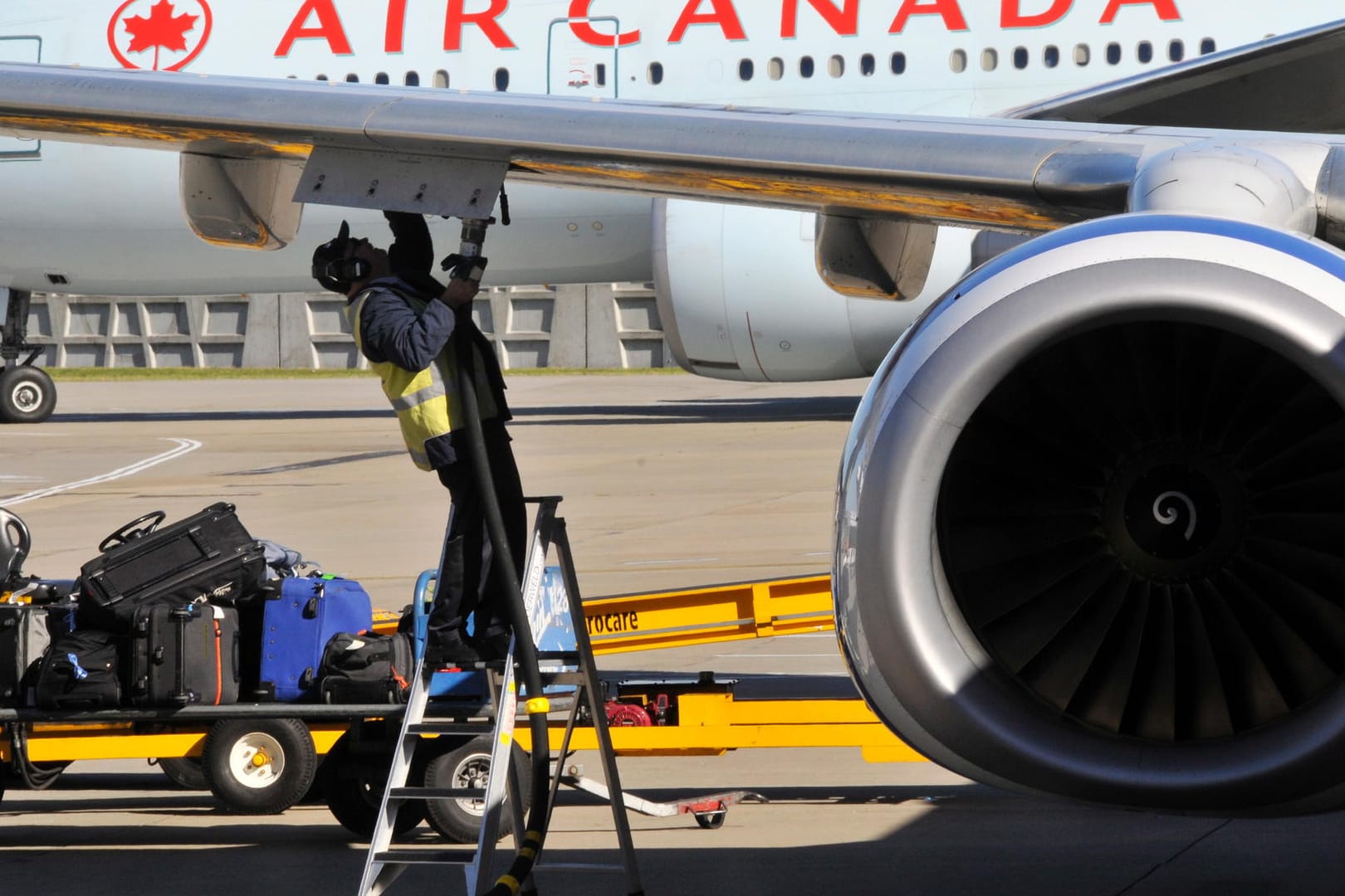 Ein Flugzeug von Air Canada.