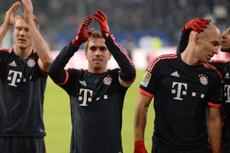 Bei den Spielern von Bayern München herrschte nach dem Schlusspfiff Erleichterung.