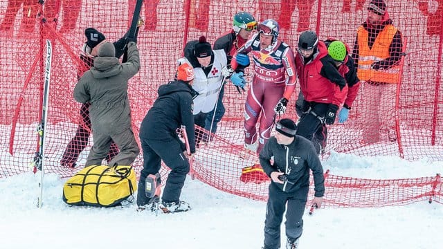 Aksel Lund Svindal hatte sich einen Kreuz- und Meniskusriss im rechten Knie zugezogen.