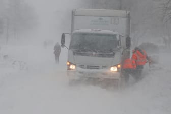 Schneeverwehungen ohne Ende: Nichts geht mehr in Washington.