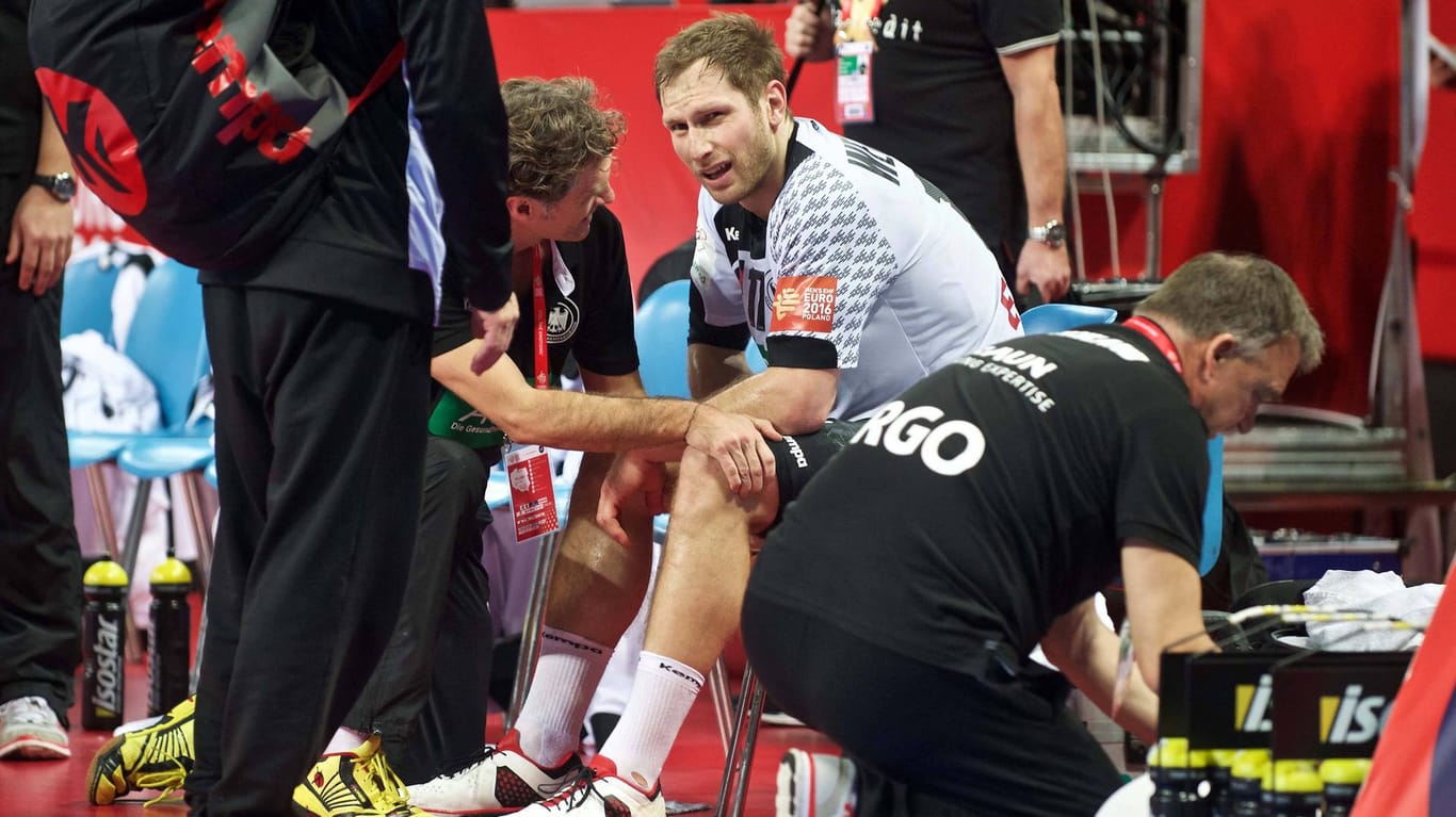 Kapitän Steffen Weinhold fehlt den deutschen Handballer für den Rest der EM.