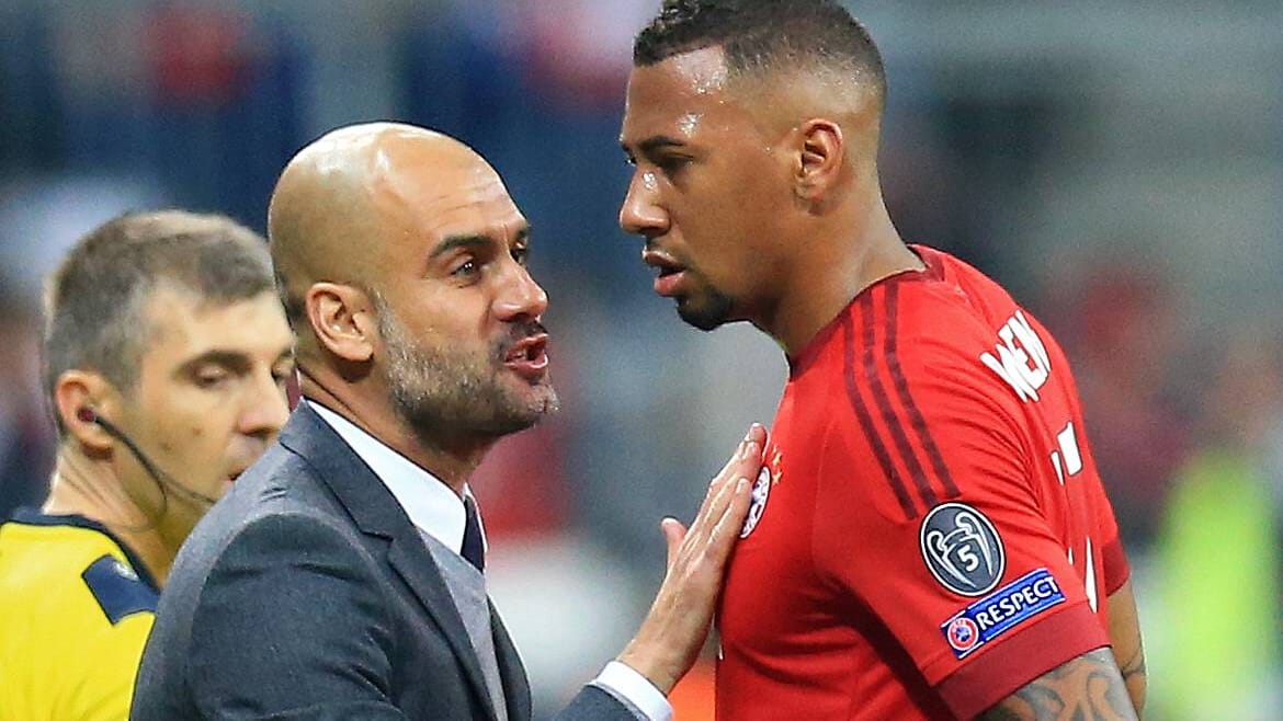Verlangt Pep Guardiola (li.) seinen Spielern wie Jérôme Boateng zu viel ab? Verlangt Pep Guardiola (li.) seinen Spielern wie Jérôme Boateng zu viel ab?