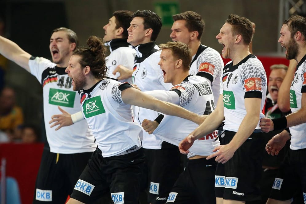 Bereit für den großen Coup: die deutsche Handball-Nationalmannschaft