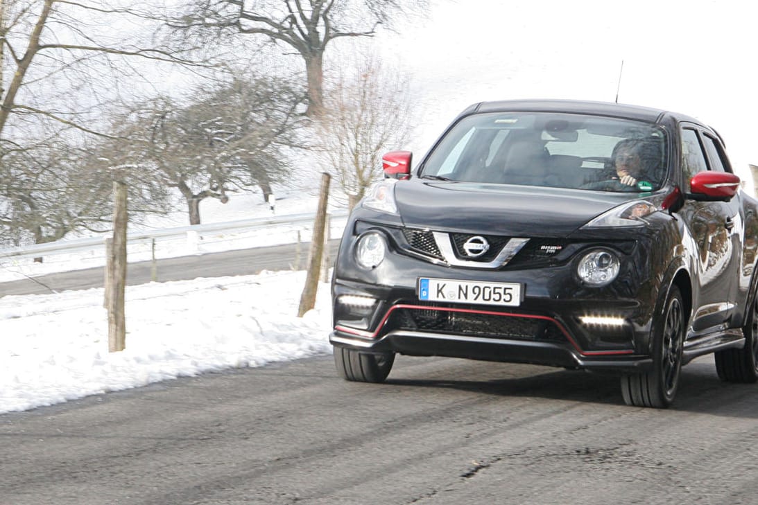 Klein, schwarz und stark: Nissan Juke Nismo RS.