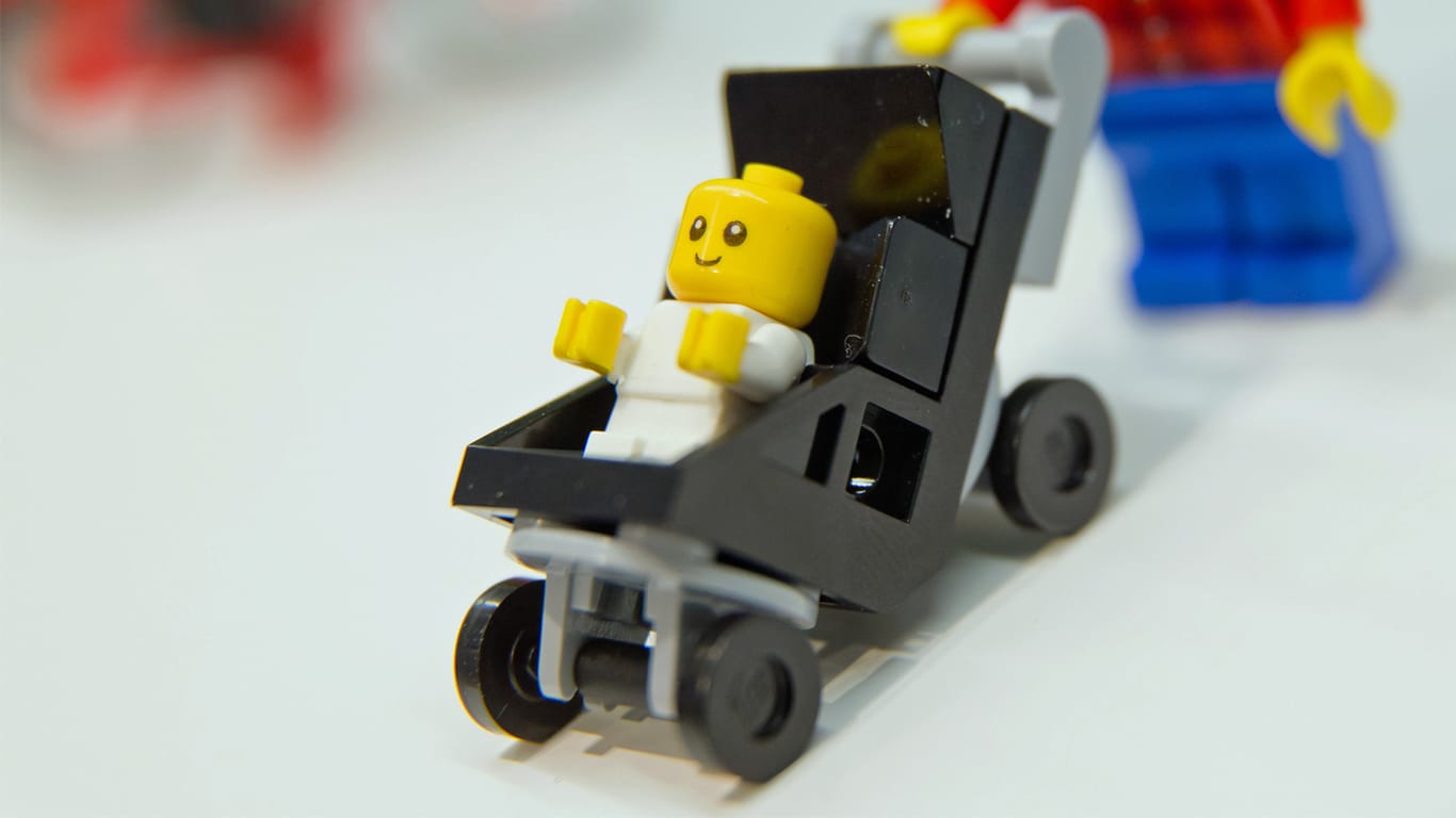 Auf der Spielwarenmesse in Nürnberg feiert das "Lego-Baby" Premiere.