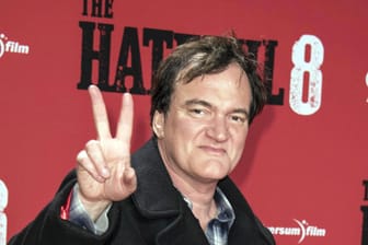 Quentin Tarantino bei der Deutschlandpremiere von "The Hateful 8".