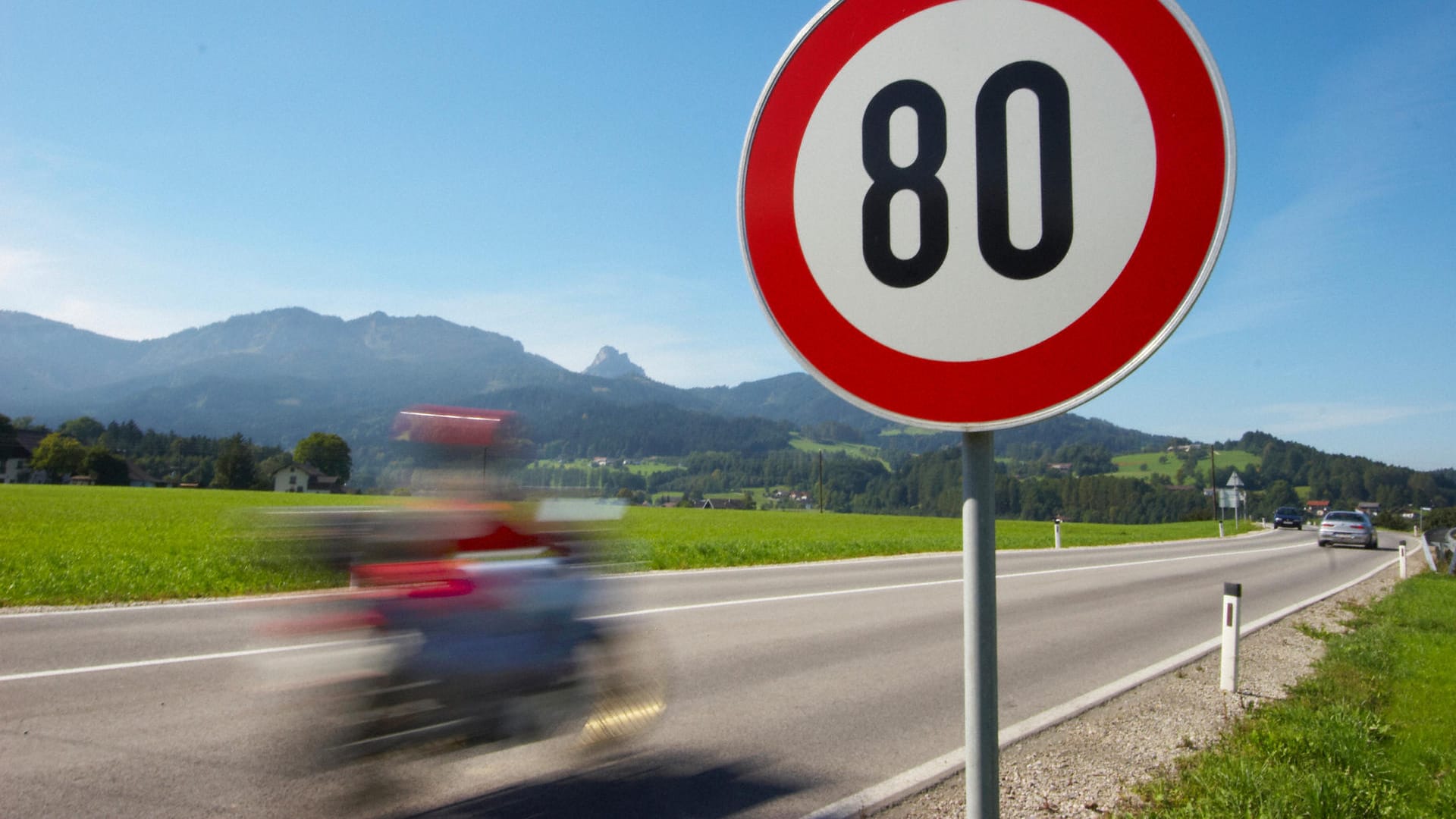 Tempo 80 soll die Landstraßen sicherer machen.