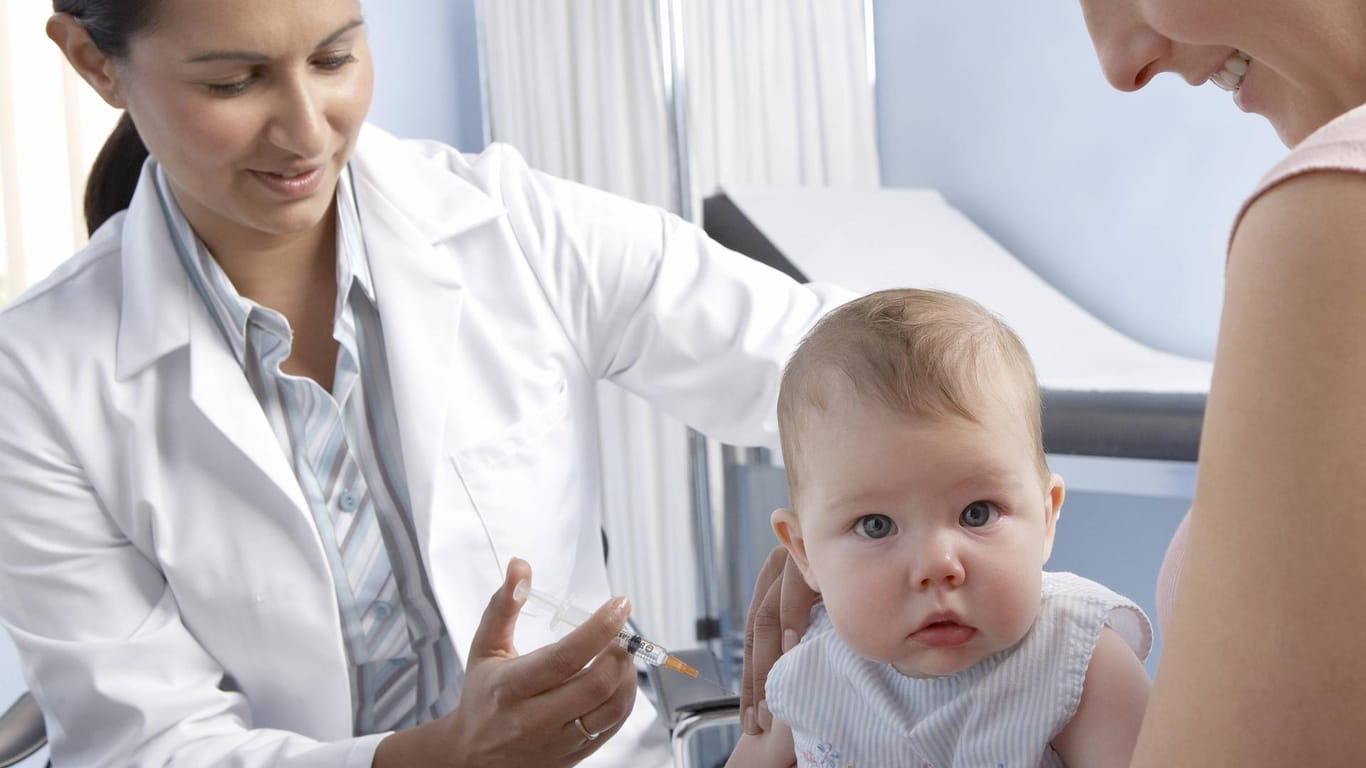 Die 6-fach-Impfung soll weniger Stress für Eltern und Kind verursachen.