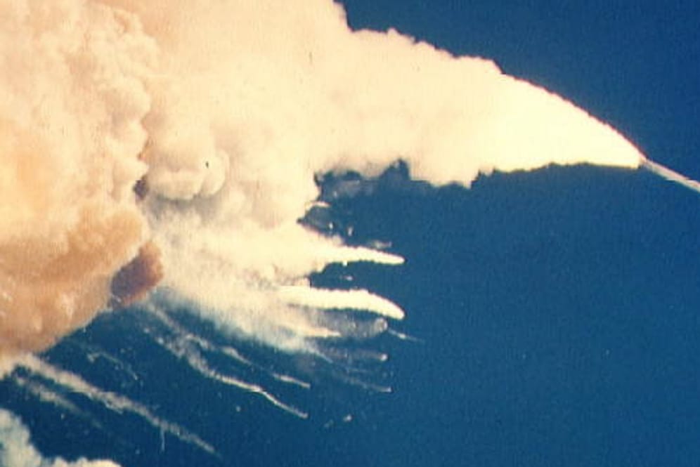 Am 28. Januar 1986 explodierte die mit sieben Astronauten bemannte Raumfähre "Challenger" über dem Atlantik.
