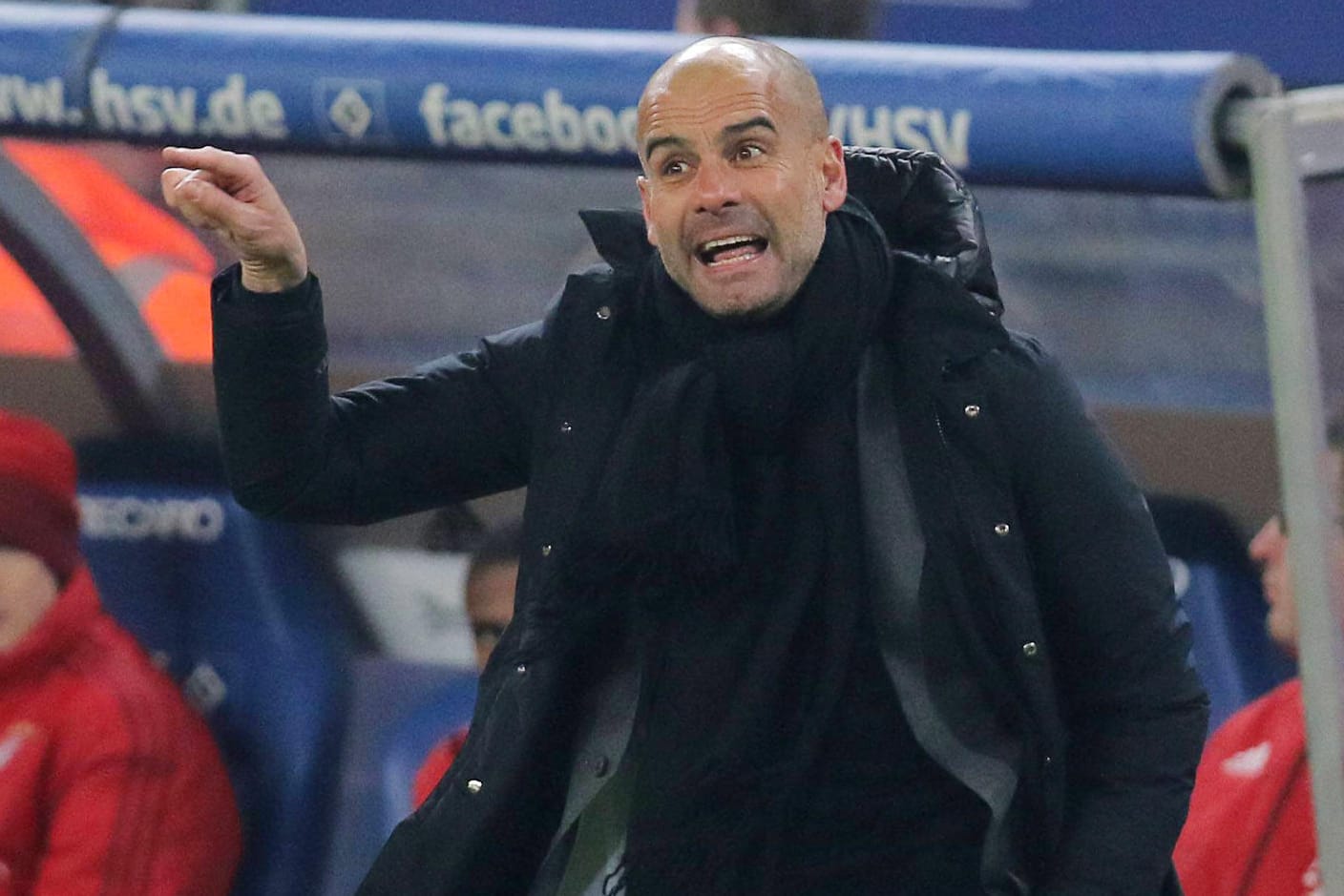 Bayern-Trainer Pep Guardiola gibt die Marschrichtung vor.