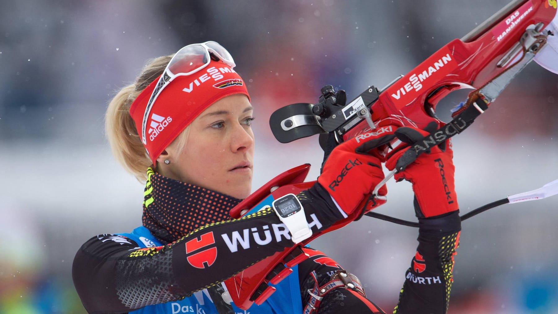 Der deutsche BiathlonKader 2016 für die WM in Oslo