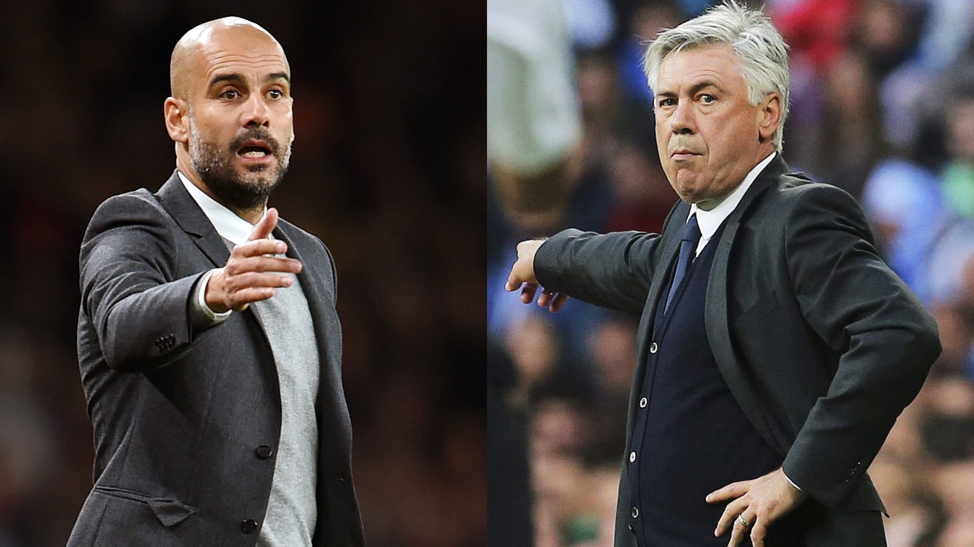 Der alte und der neue Bayern-Trainer: Pep Guardiola (li.) und Carlo Ancelotti.
