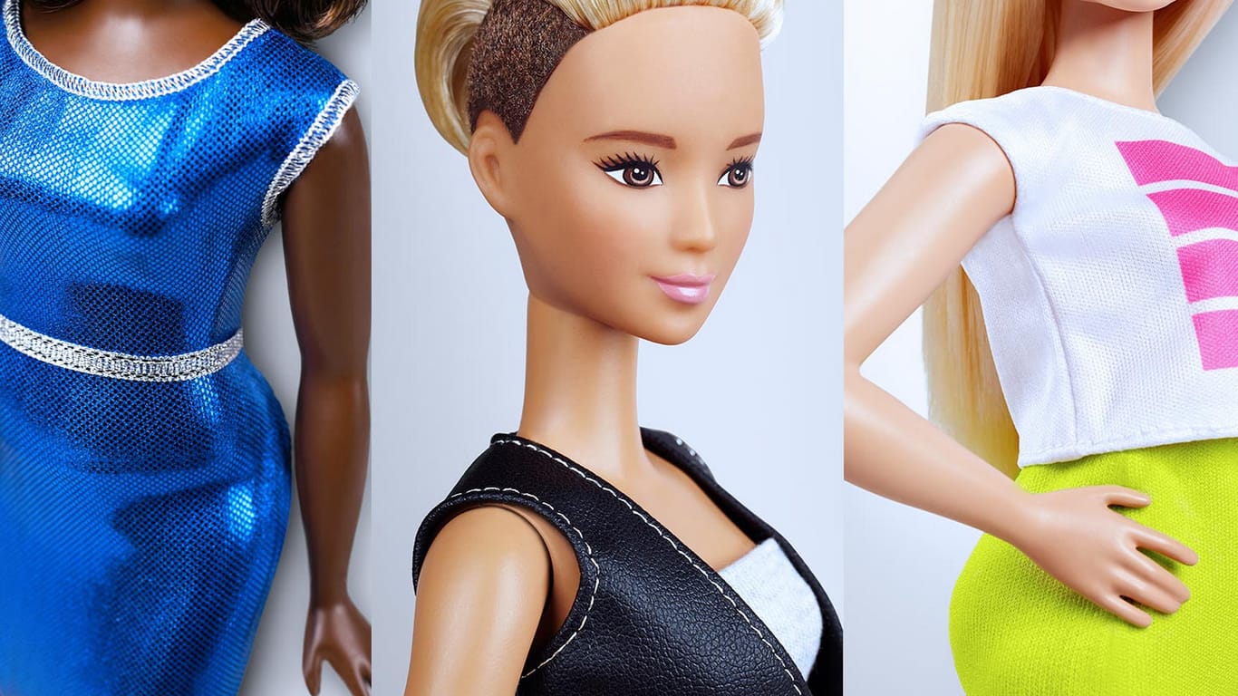 Barbie hat jetzt wahlweise breitere Hüften, Trendfrisuren oder verschiedene Hauttöne.