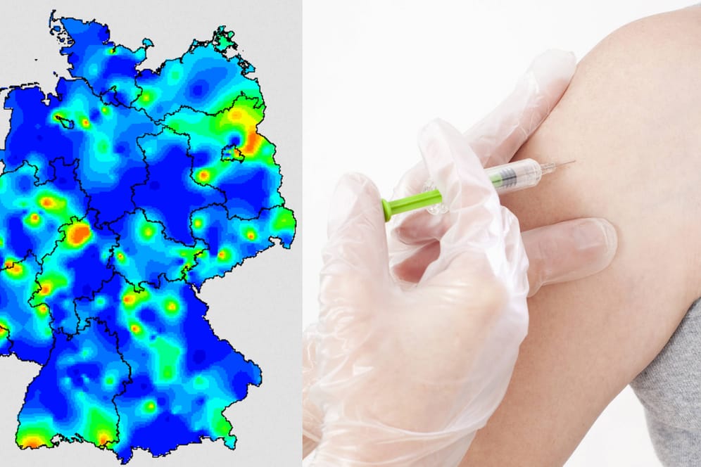 In einTeilen Deutschlands gibt es schon Grippe-Infektionen. Noch lohnt die Impfung.