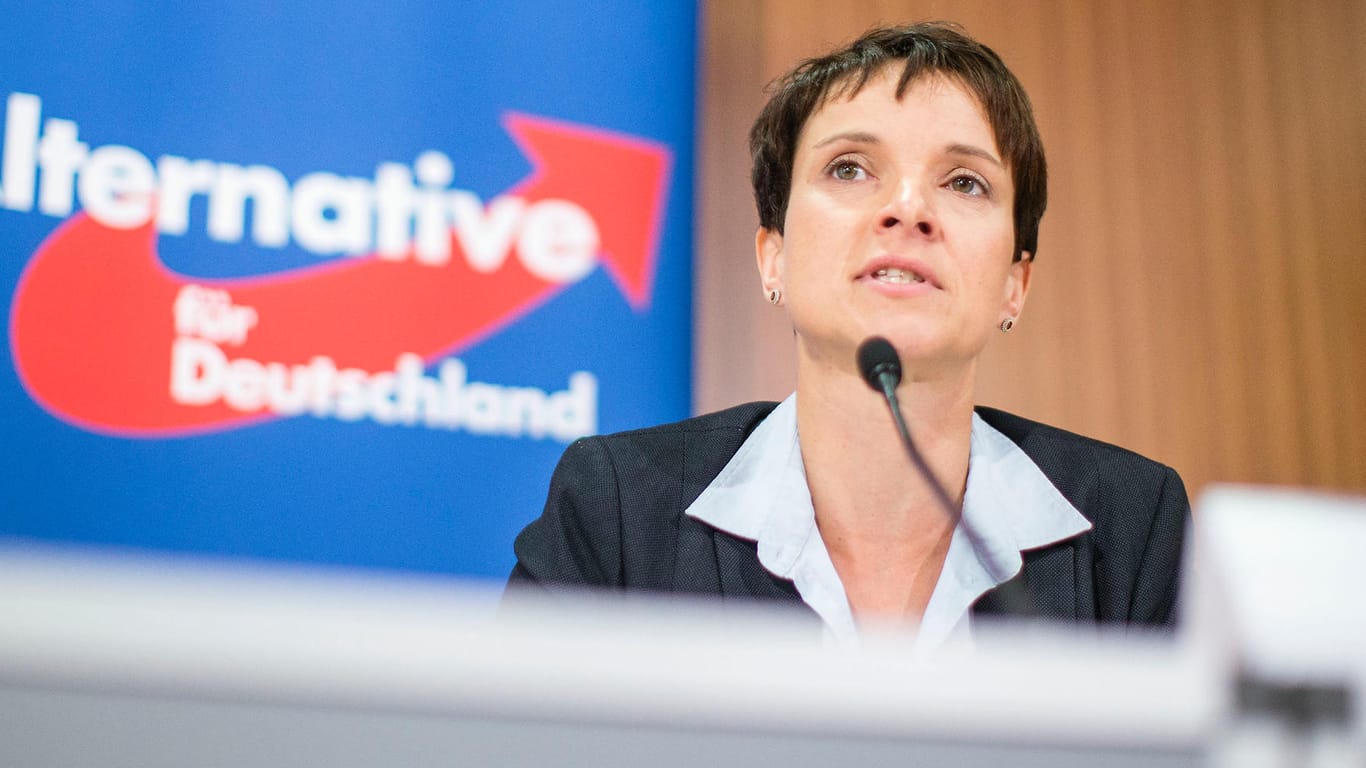 Die AfD-Vorsitzende Frauke Petry verlangt drastische Maßnahmen gegen den Flüchtlingsstrom.