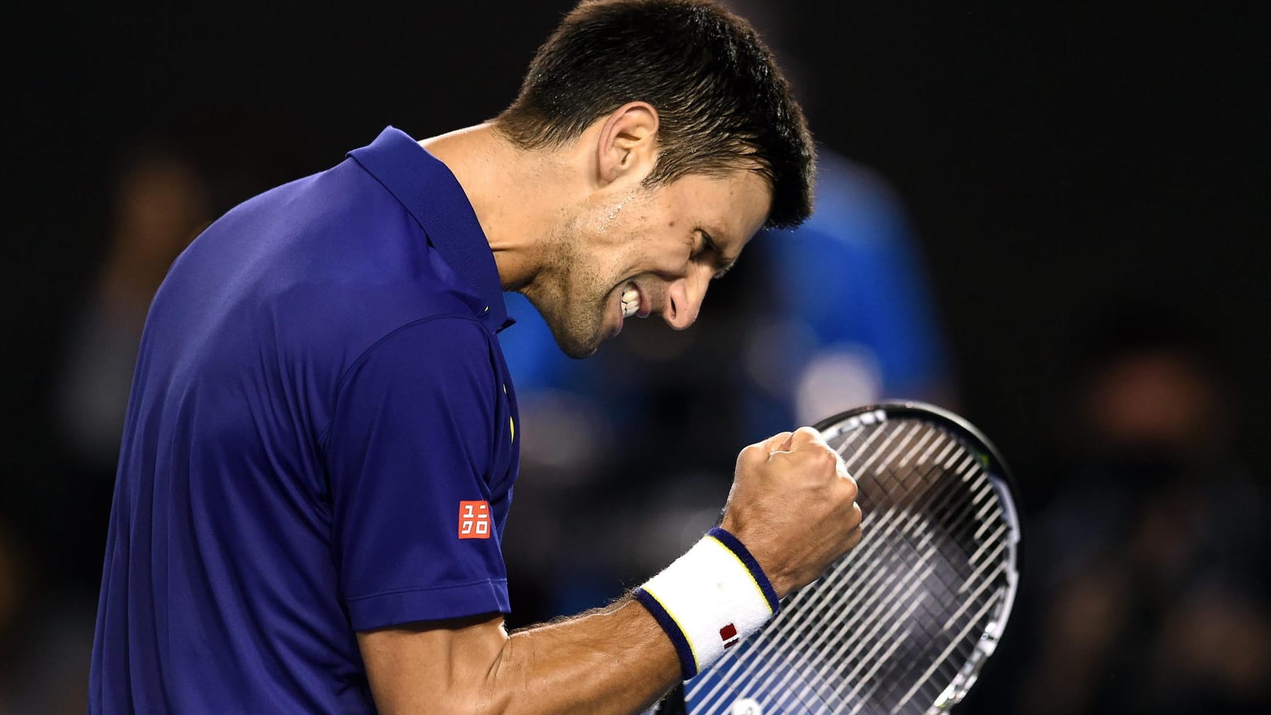 Geballte Faust: Tennis-Dominator Novak Djokovic ist seiner Favoritenrolle bei den Australian Open gerecht geworden. Geballte Faust: Tennis-Dominator Novak Djokovic ist seiner Favoritenrolle bei den Australian Open gerecht geworden.