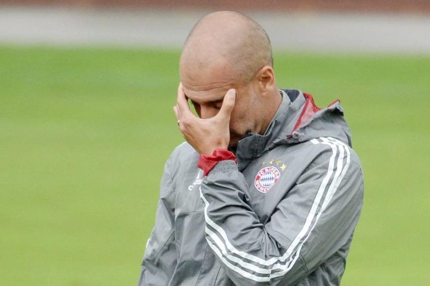 Pep Guardiola hatte nicht nur gute Zeiten an der Säbener Straße.