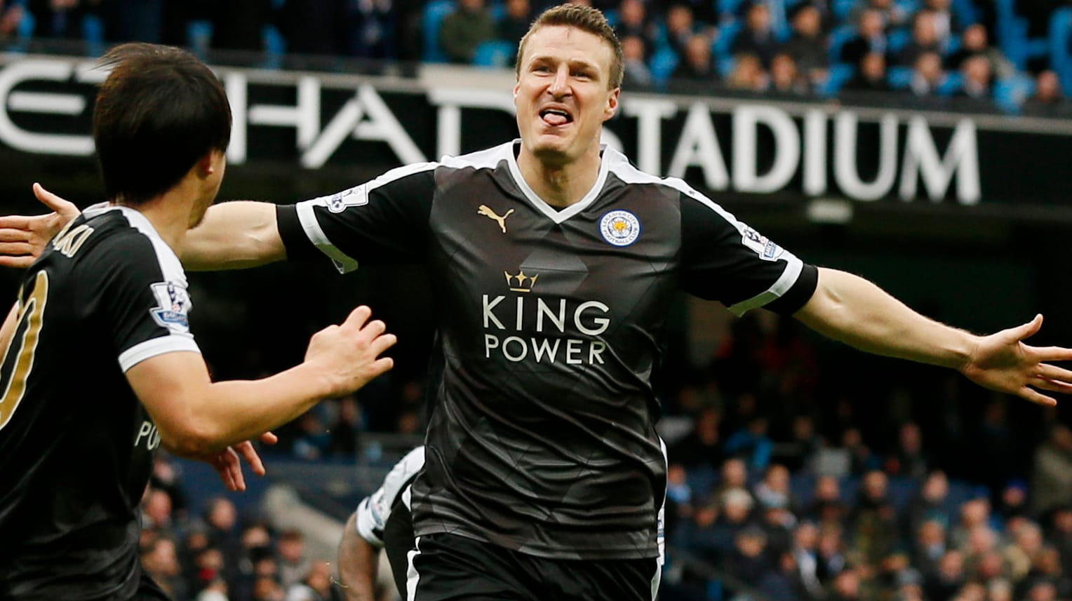 Robert Huth traf bei Manchester City doppelt.