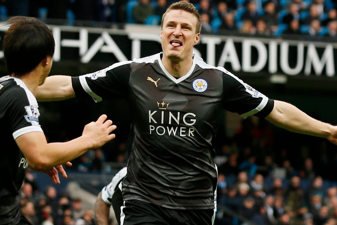 Robert Huth traf bei Manchester City doppelt.