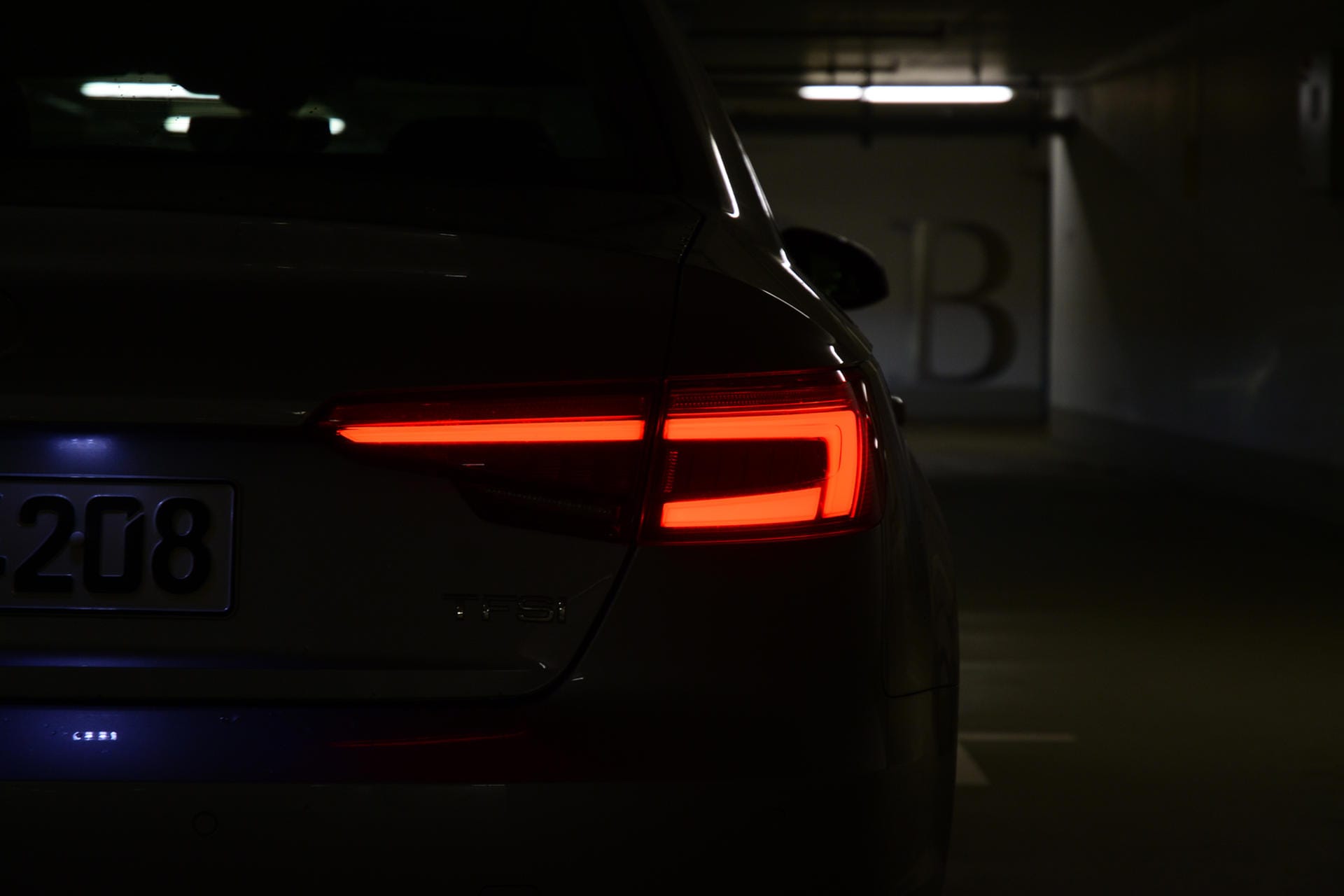 Auch hinten bietet Audi natürlich LED.
