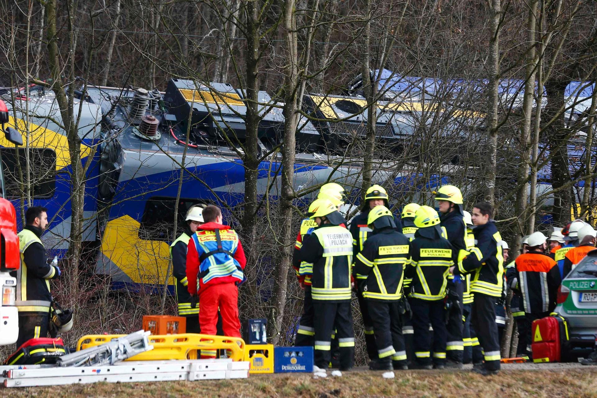 Elf Menschen starben in den Trümmern, darunter die beiden Lokführer und ein Lehr-Lokführer.