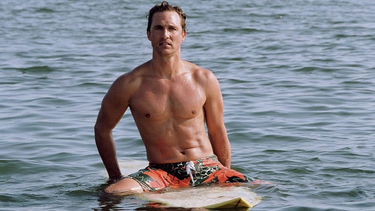 Im Film "Zum Ausziehen verführt" zeigt sich Matthew McConaughey aalglatt - zumindest seinen Körper.