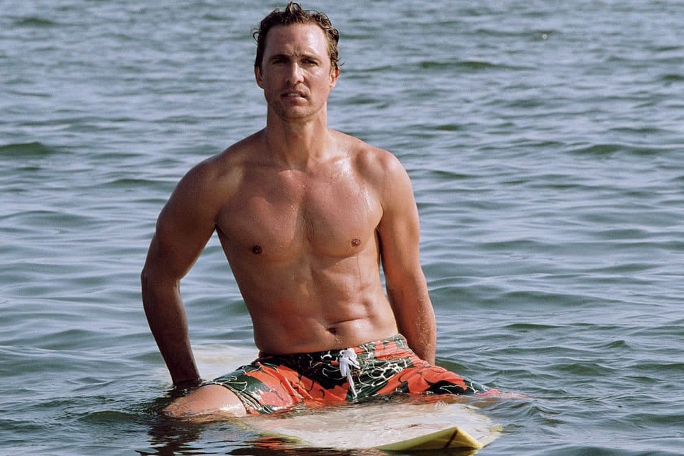 Im Film "Zum Ausziehen verführt" zeigt sich Matthew McConaughey aalglatt - zumindest seinen Körper.
